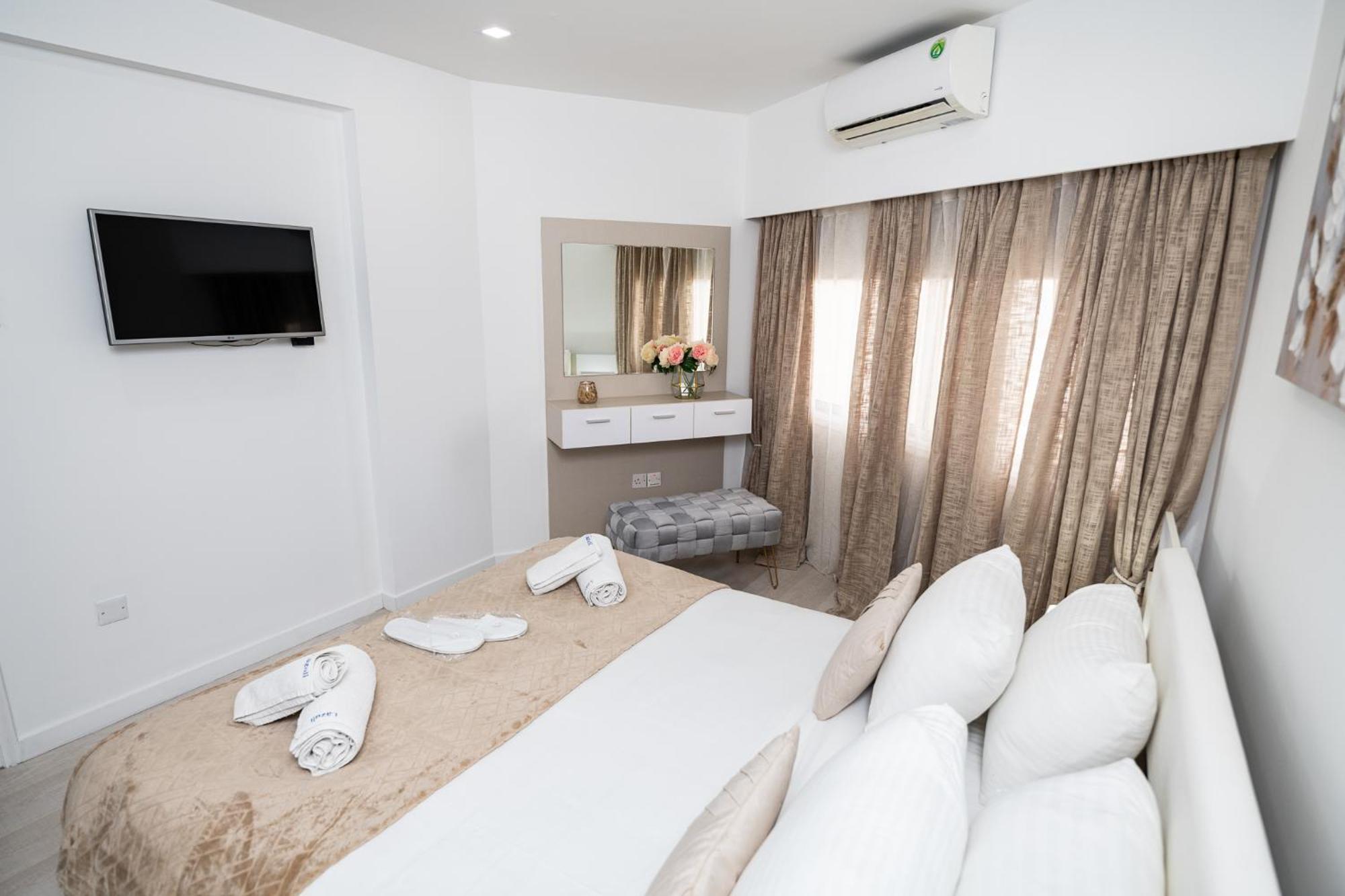 Lazuli Beach & Pool Apartment 501 拉纳卡 外观 照片