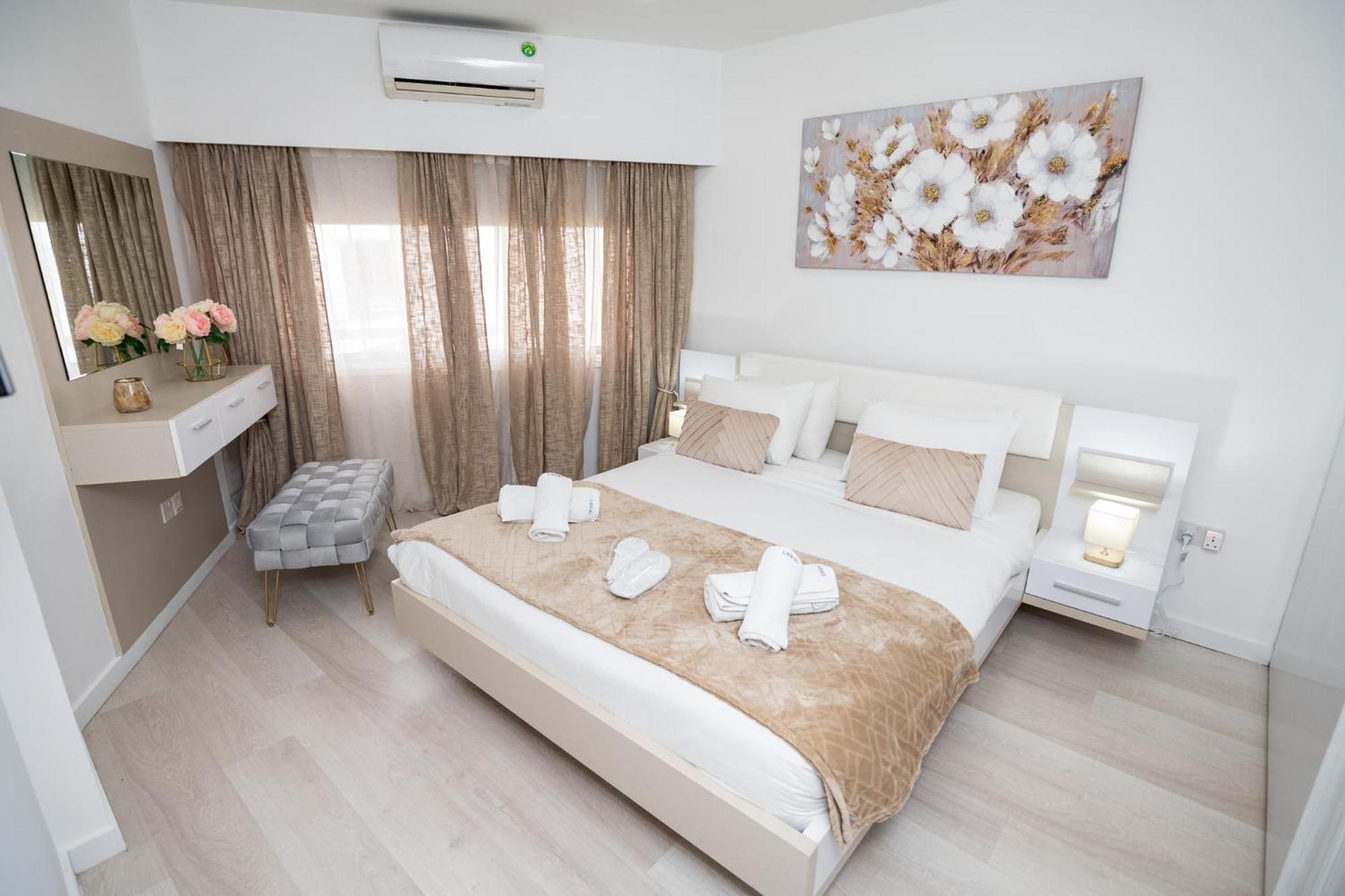 Lazuli Beach & Pool Apartment 501 拉纳卡 外观 照片