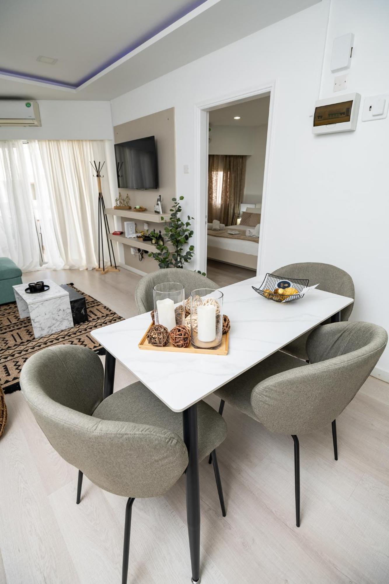 Lazuli Beach & Pool Apartment 501 拉纳卡 外观 照片
