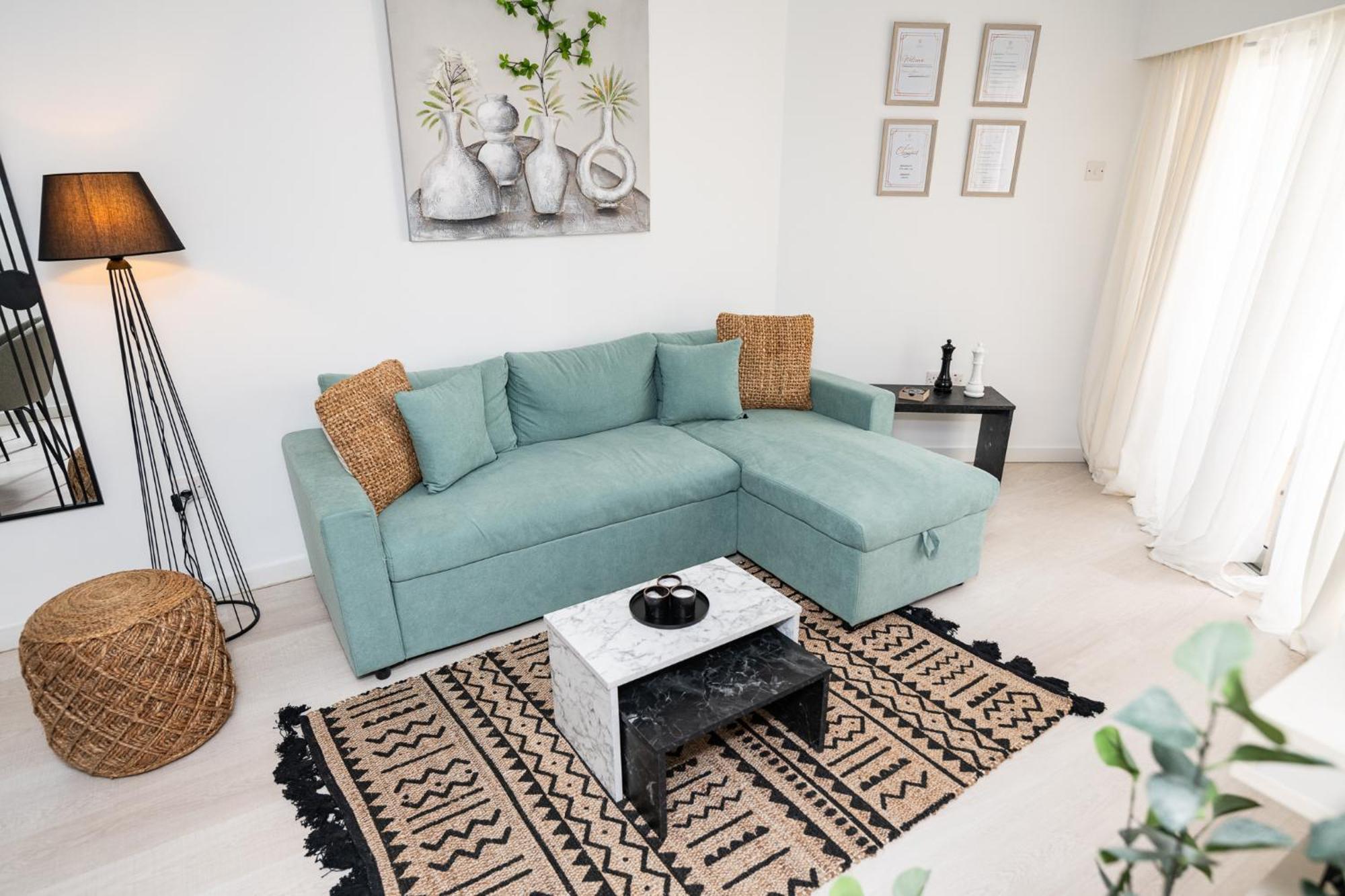 Lazuli Beach & Pool Apartment 501 拉纳卡 外观 照片