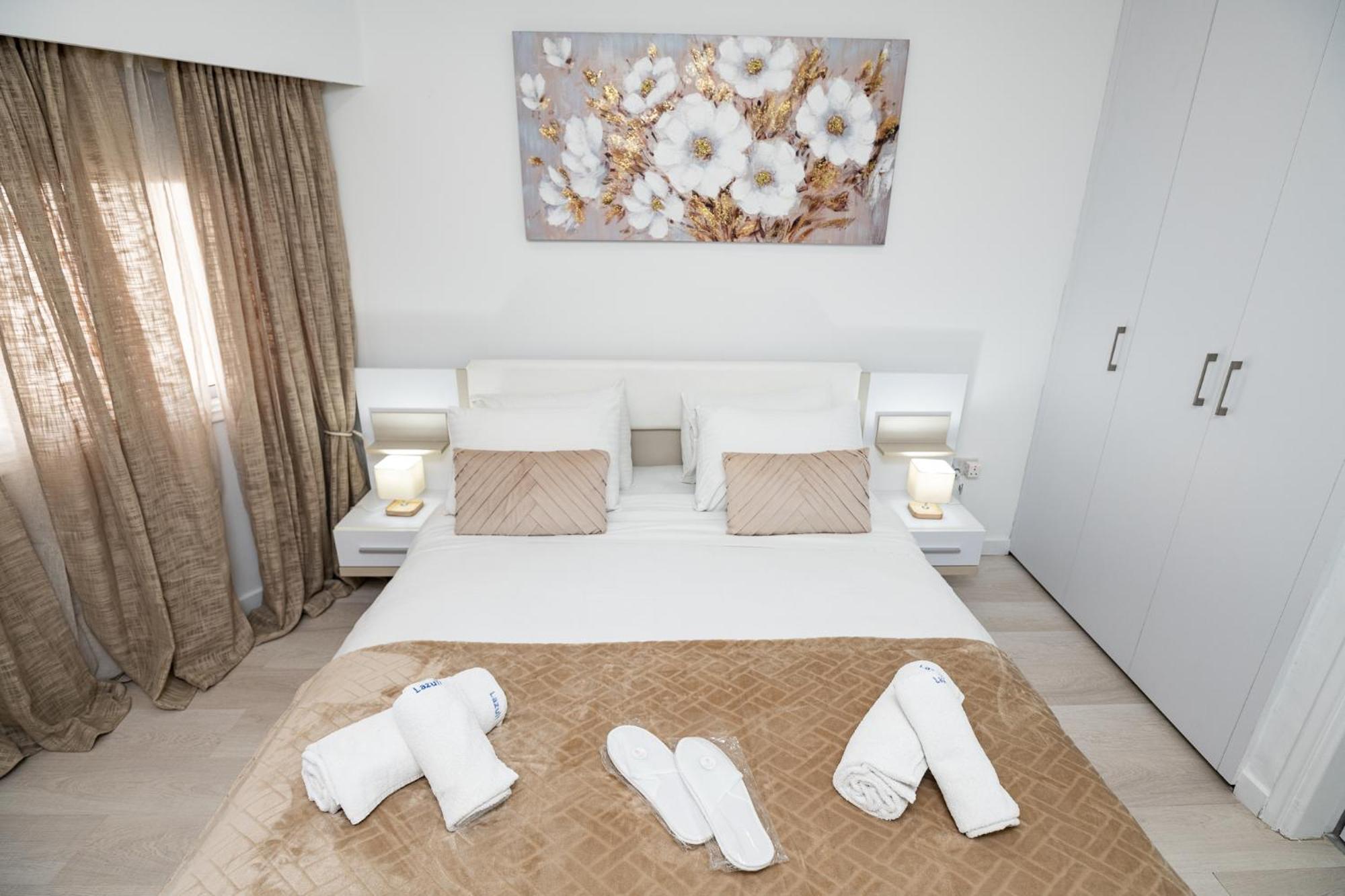 Lazuli Beach & Pool Apartment 501 拉纳卡 外观 照片